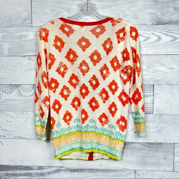 ❌SOLD❌Moth Patterned Cardigan Sweater - Picture 5 of 5